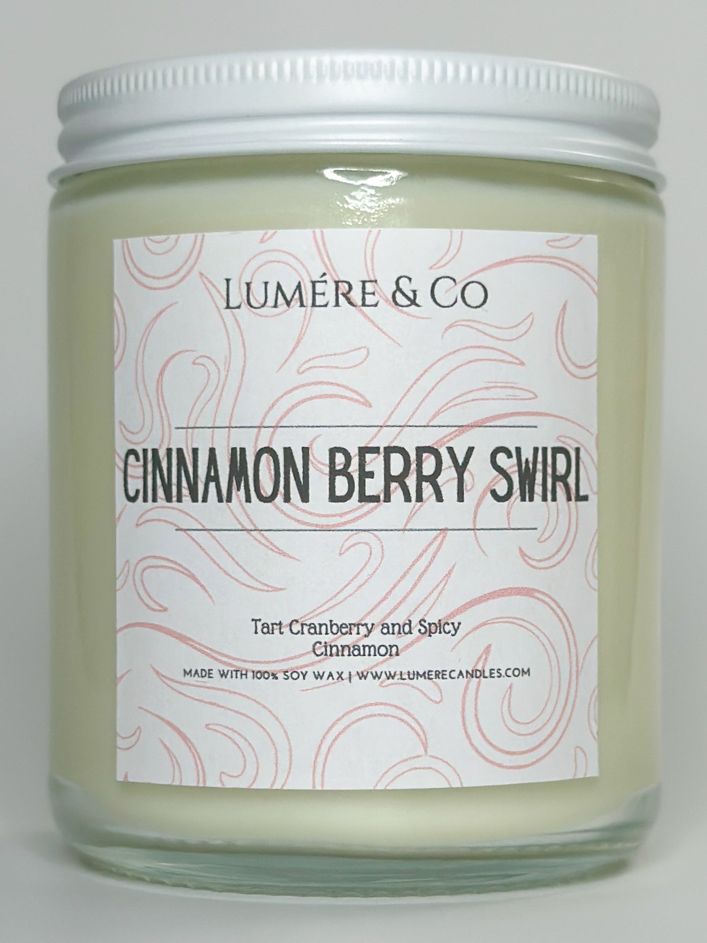 Cinnamon Berry Swirl 8 OZ